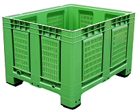 Plastový BIGBOX Champion 1200x1000x790 mm, perforovaný, 4 nohy Plastový BIGBOX Champion 1200x1000x790 mm, perforovaný, 4 nohy