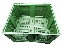 Plastový BIGBOX Champion 1200x1000x790 mm, perforovaný, 4 nohy